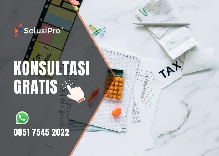 SolusiPro mendampingi e-Filing, e-Faktur, rekonsiliasi, dan pendampingan audit. Konsultasi gratis via WhatsApp.