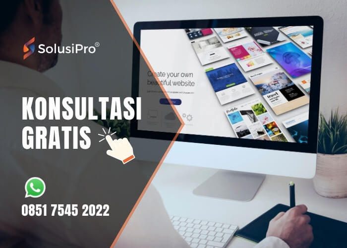 Cari jasa pembuatan website Medan murah dan berkualitas? SolusiPro membuat website responsive dan SEO-friendly. Konsultasi gratis via WhatsApp.