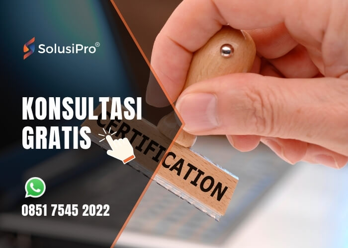 Dapatkan jasa sertifikat ISO di Medan dengan pendampingan lengkap dan garansi kelulusan bersyarat. Konsultasi gratis via WhatsApp.