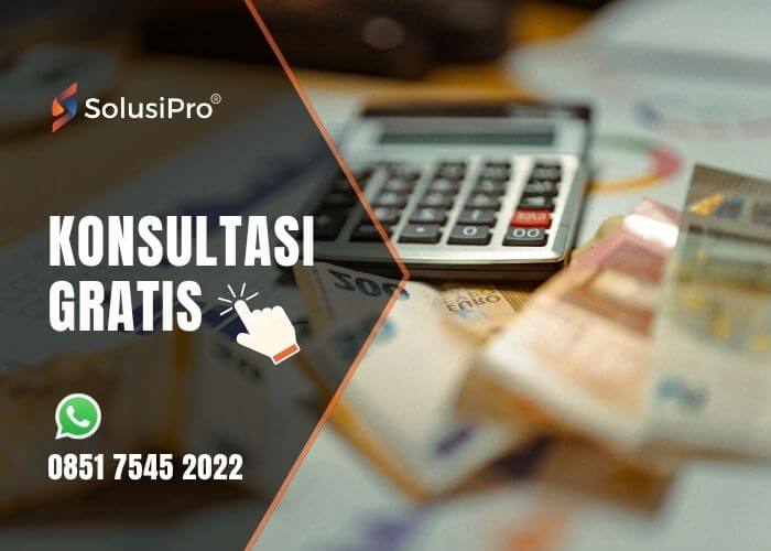 SolusiPro membantu penyusunan SPT Tahunan Badan & Orang Pribadi, rekonsiliasi, dan pendampingan pemeriksaan. Konsultasi gratis via WhatsApp