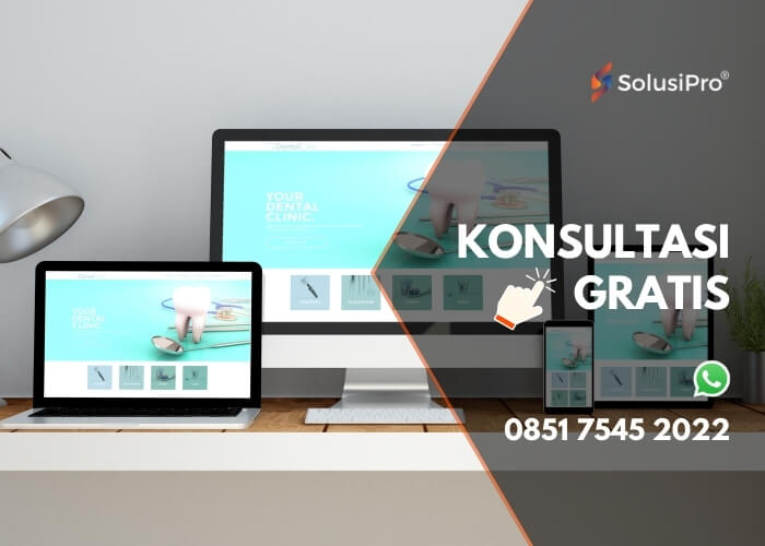 Jasa pembuatan website Medan responsif dan SEO friendly untuk UMKM dan bisnis lokal. Konsultasi gratis via WhatsApp SolusiPro.