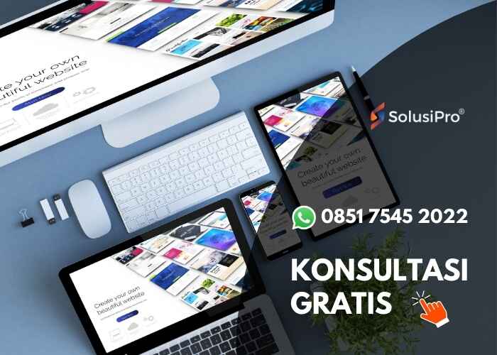 Butuh layanan jasa buat website di Manado yang responsif dan cepat? SolusiPro siap membantu dengn konsultasi gratis.