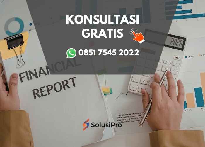 Banyak pemilik bisnis terlalu fokus memantau kompetitor hingga lupa laporan keuangan sendiri. Konsultasi gratis bersama SolusiPro.
