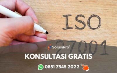 SolusiPro membantu sertifikasi ISO 27001 di Medan untuk keamanan informasi, mulai dari penilaian risiko hingga audit sertifikasi.