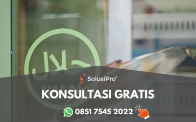 SolusiPro membantu sertifikasi halal reguler lingkup jasa di Medan hingga proses pengajuan ke BPJPH dan LPH.